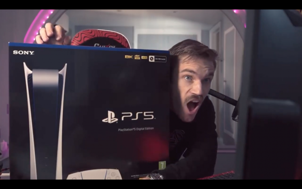 Pewdiepie dubs PlayStation 5 as the winner of this generation on his latest Livestream