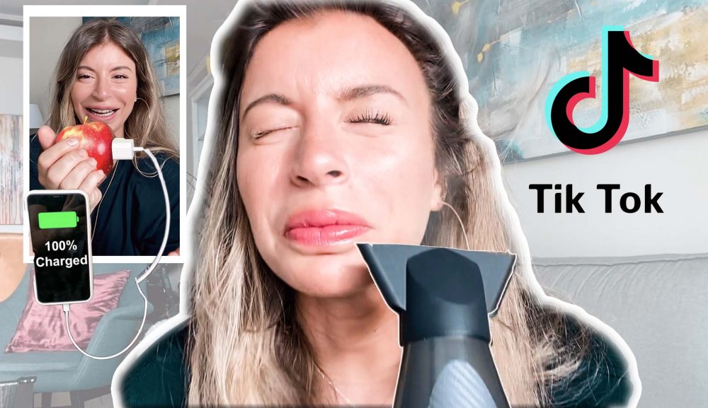 Riri Dada tries super funny TikTok challenges on Mazaj!