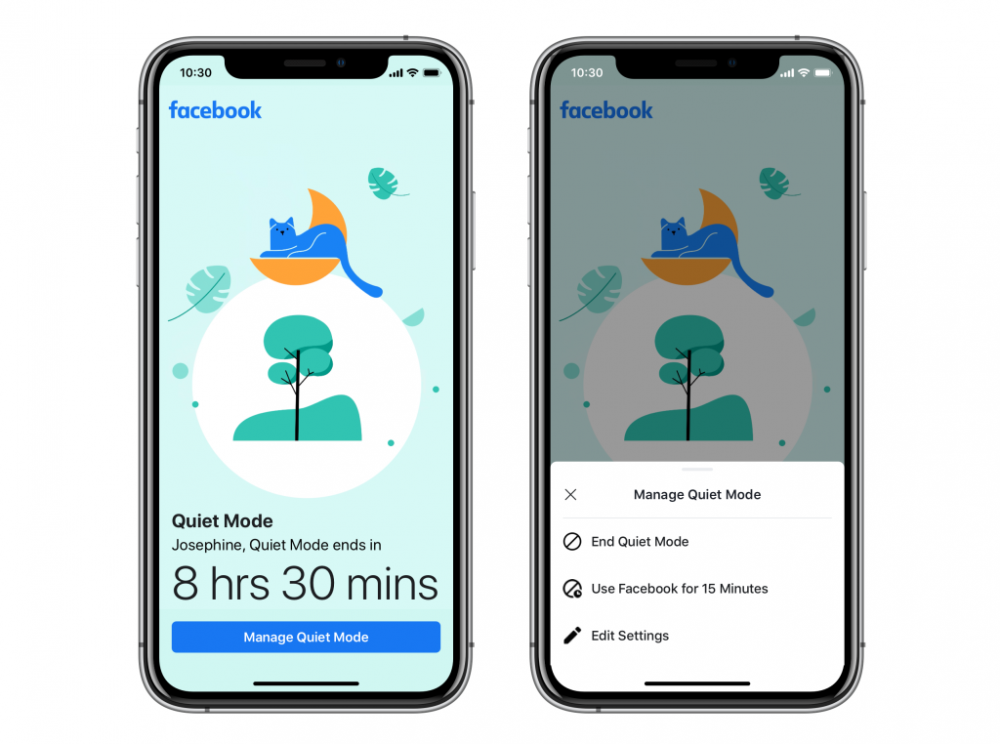 "Quiet Mode" Added to Facebook to Help Users Manage their Time in the Application