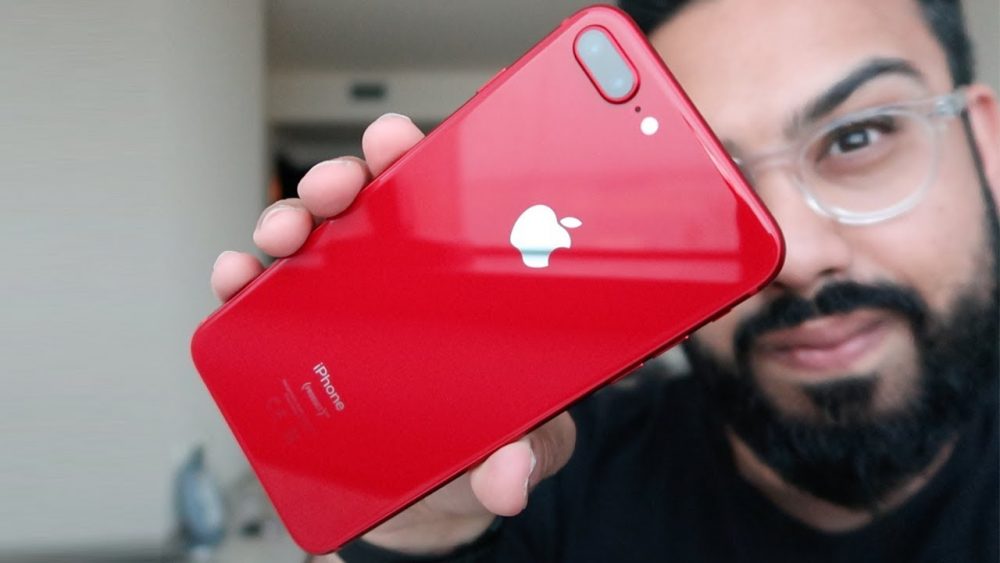 Watch EMKWAN unbox the RED iPhone 8