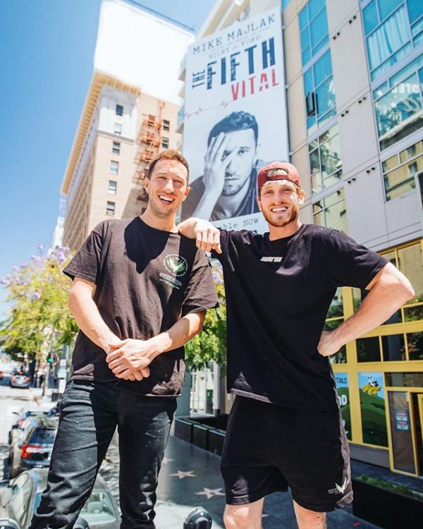 James Charles calls out Logan Paul for photoshopping his billboard out of an Instagram photo