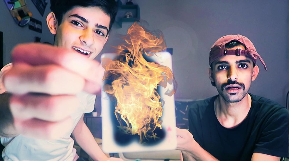 Cards Tricks with Faisal Al-Tamimi on MAZAJ