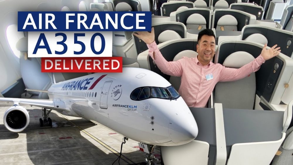 Sam Chui Checks Out Air France's First Airbus A350