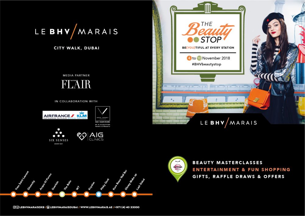 Le BHV Marais hosts Beauty Week