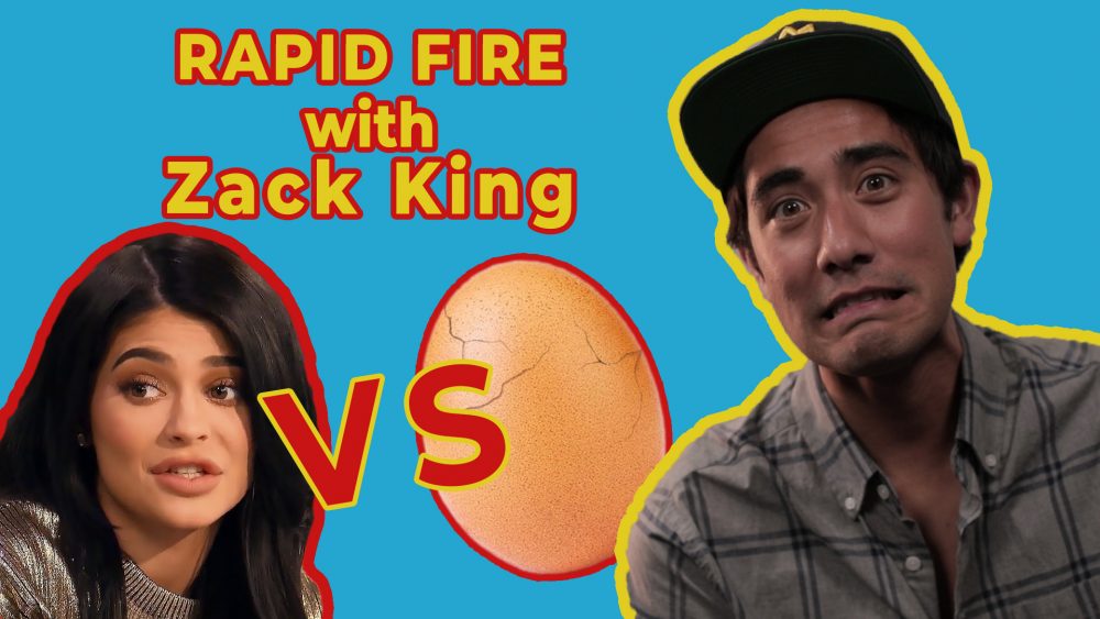 ZACH KING DOES THE RAPID FIRE INTERVIEW CHALLENGE