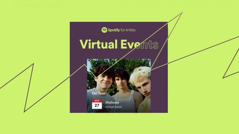 Spotify teams with Songkick and Ticketmaster to post virtual concerts and event listings
