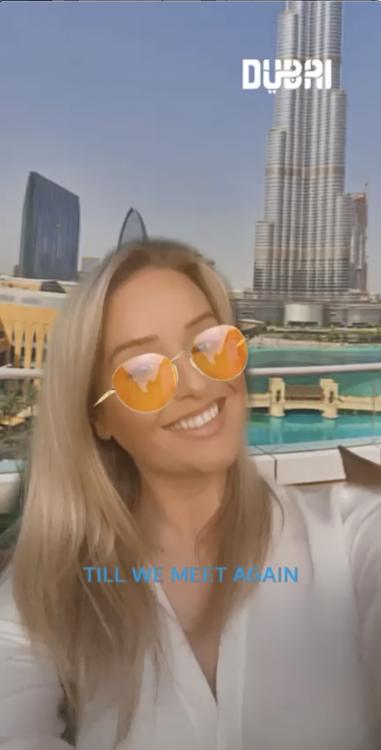 Dubai Tourism Campaign partners with Snapchat and uses Augmented Reality to transport travelers to Dubai