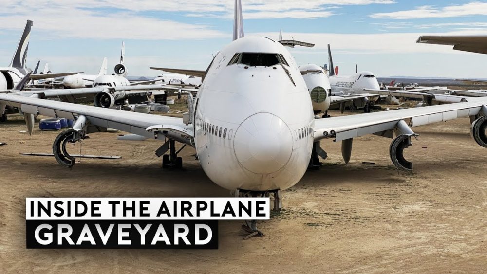 Here's What Happens Inside An Airplane Graveyard