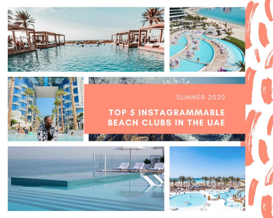 The Top 5 most instagrammable beach clubs in the UAE