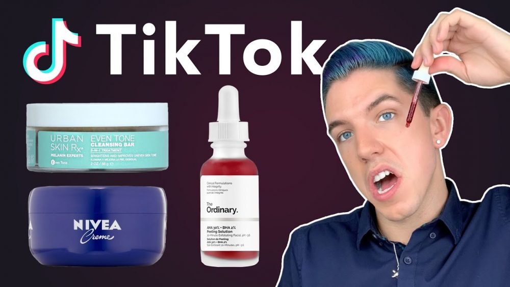 Flaring up on Tik Tok is this new kind of influencer 'Skinfluencer'