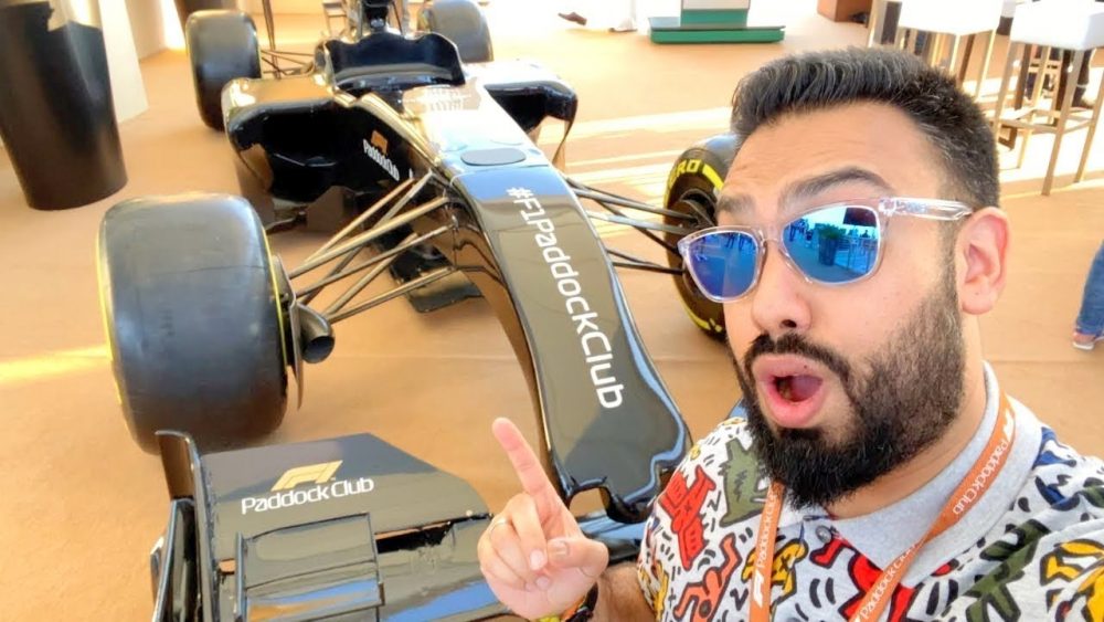 EMKWAN Shares His Formula 1 Paddock Club Experience in This Video