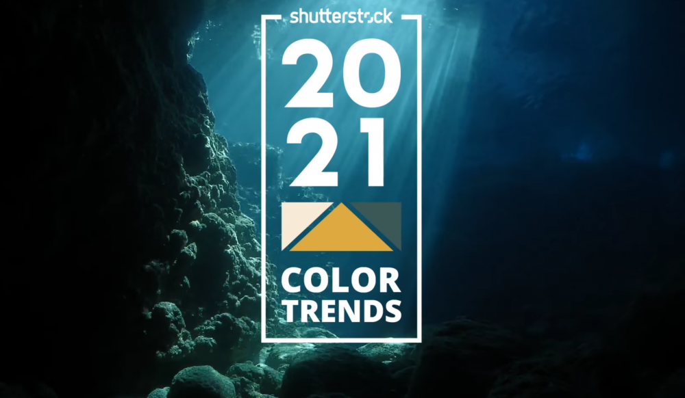 Shutterstock releases color trend predictions for 2021 as they reveal the vivid shades that could catch an eye