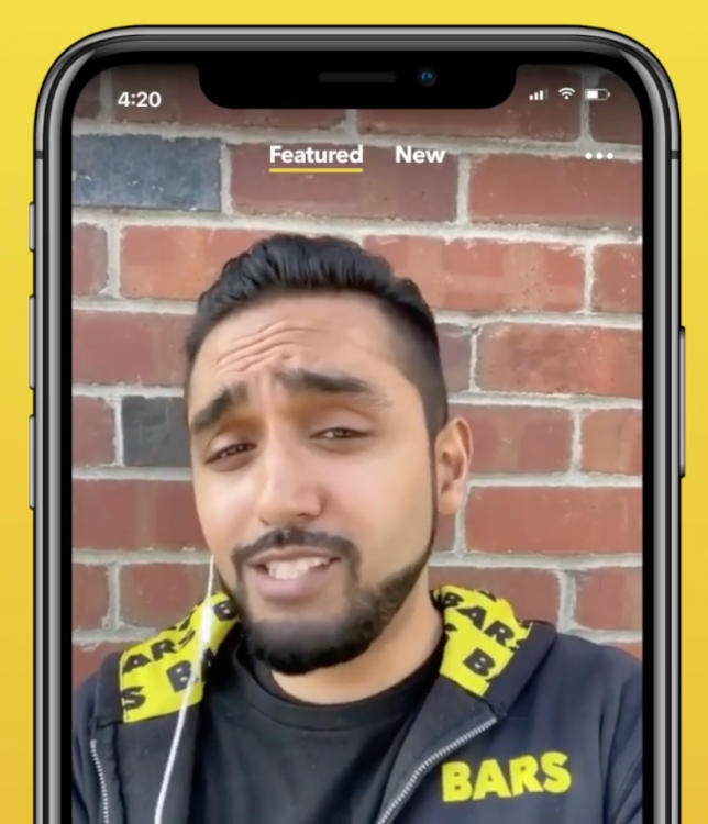 Facebook launches a BARS app for rappers.