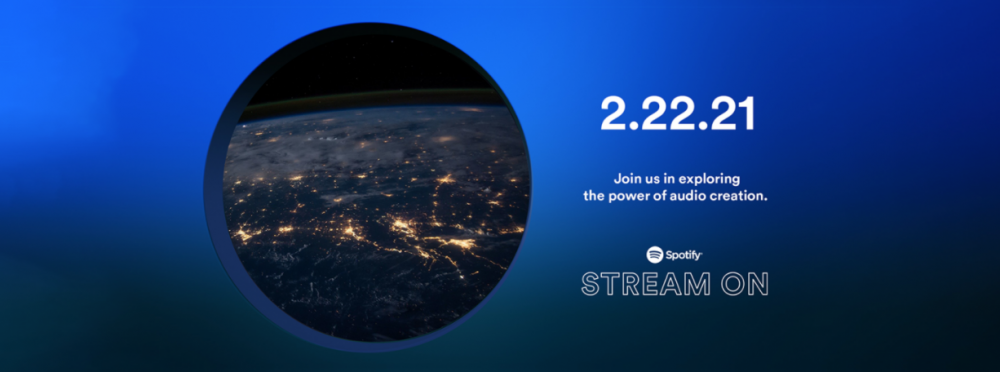 Spotify to host virtual live stream event ‘Stream On’ on February 22.