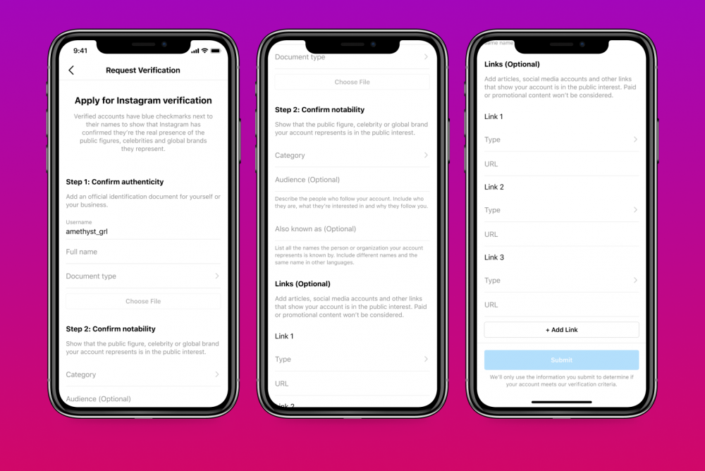How to get Instagram verified