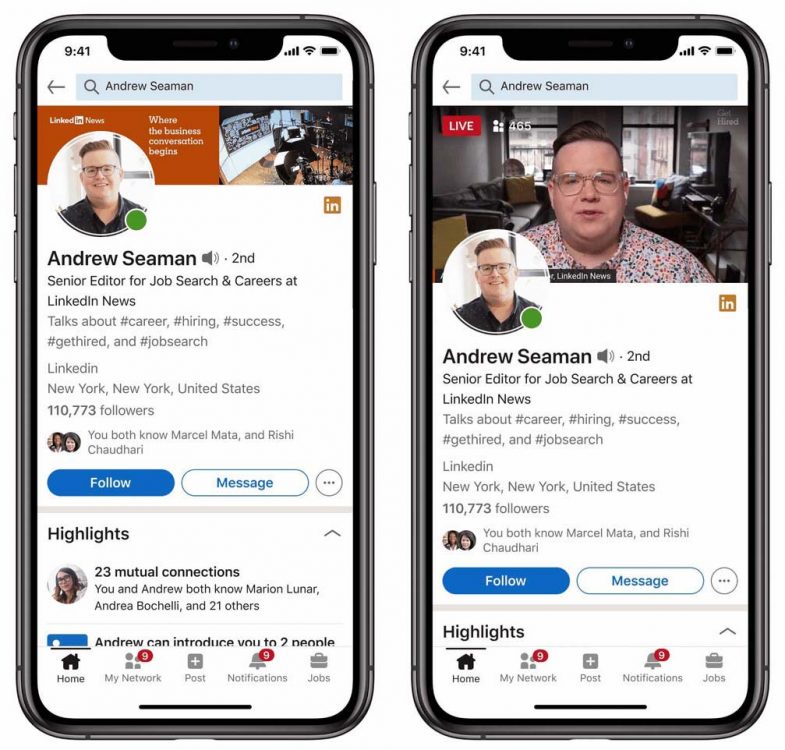 YOU CAN NOW ADD A VIDEO COVER ON LINKEDIN