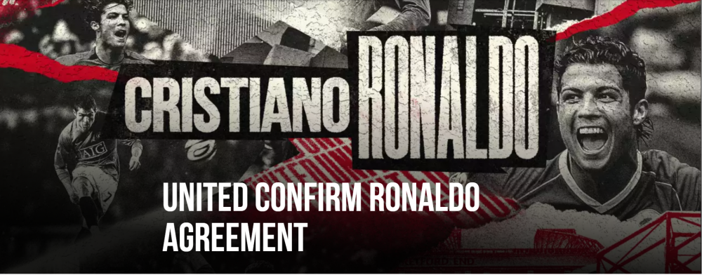 Cristiano Ronaldo is "coming home!"