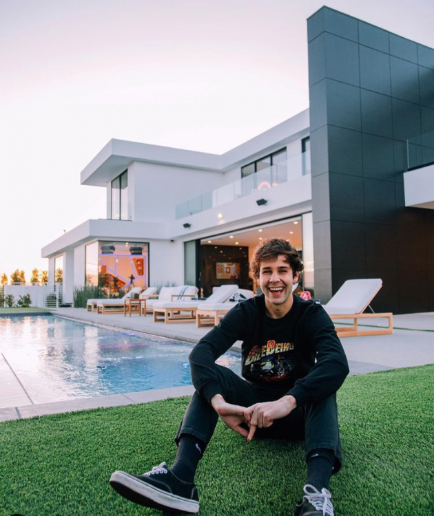 David Dobrik Makes YouTube Comeback with $9.5 Million LA Mansion House Tour