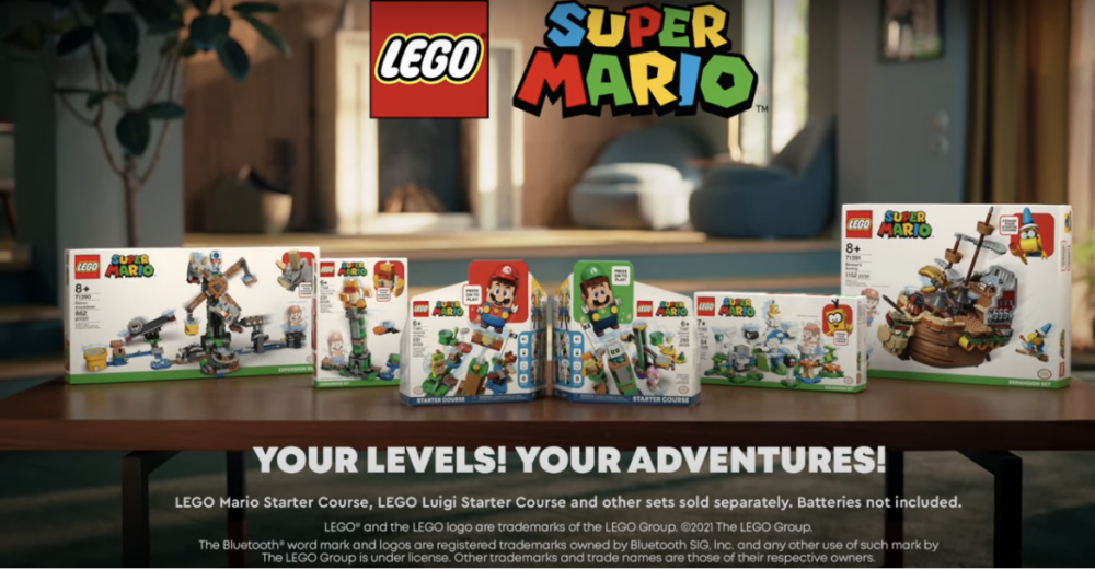LEGO Mario and LEGO Luigi can now be played in two-player mode