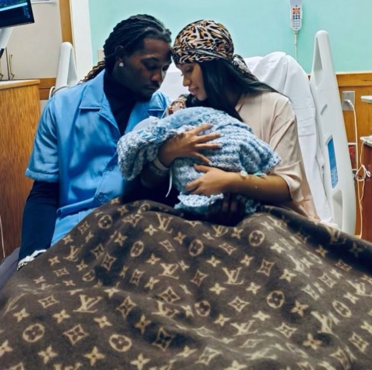 CARDI B AND OFFSET WELCOME BABY NUMBER 2