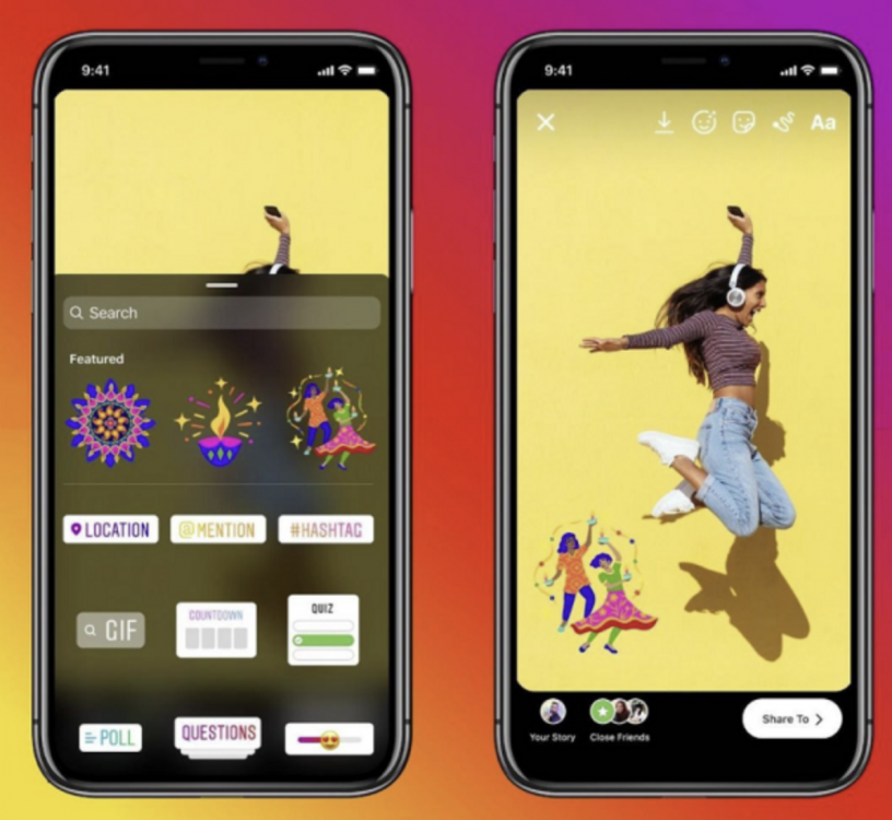 How Instagram is celebrating the Indian festival Diwali