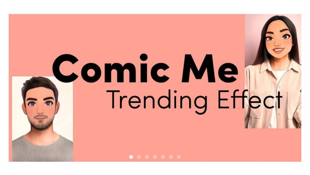 Comic Me is trending on TikTok right now