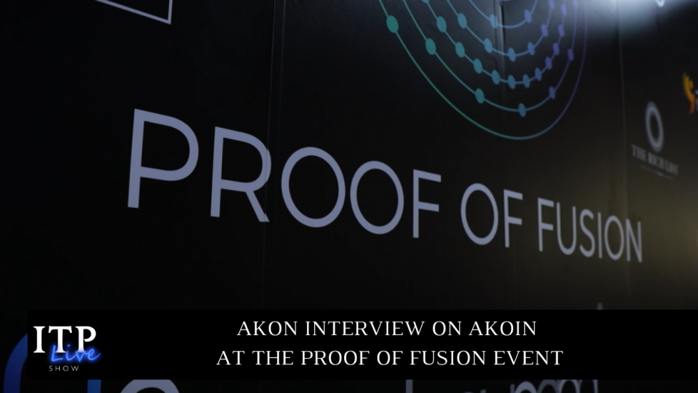 AKON DISCUSSES AKOIN AT PROOF OF FUSION
