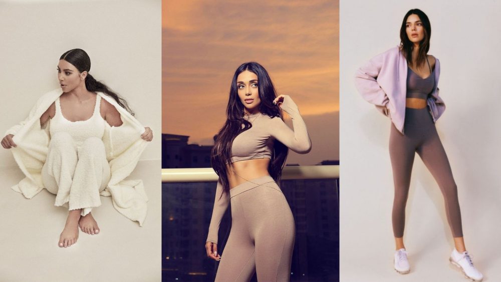 Influencers wearing loungewear