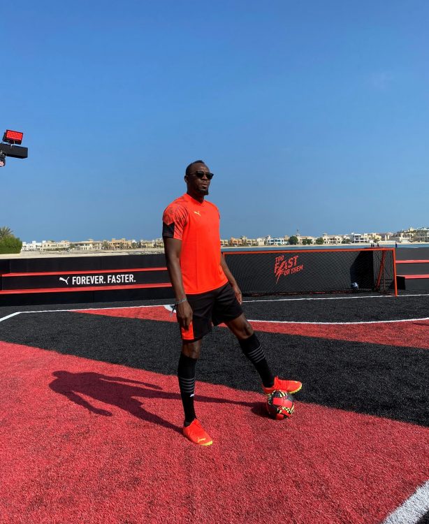 Usain Bolt at PUMA