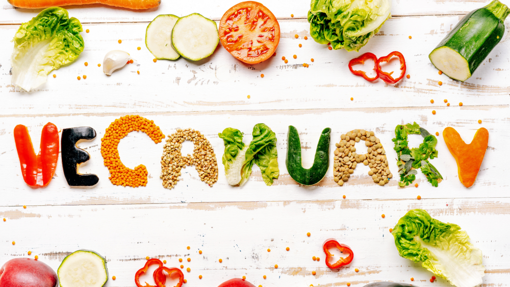 Vegan influencers practising veganuary in 2023