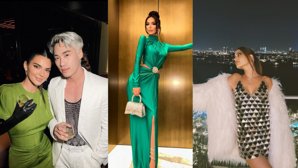 Influencers who attended Atlantis The Royal grand opening in 2023