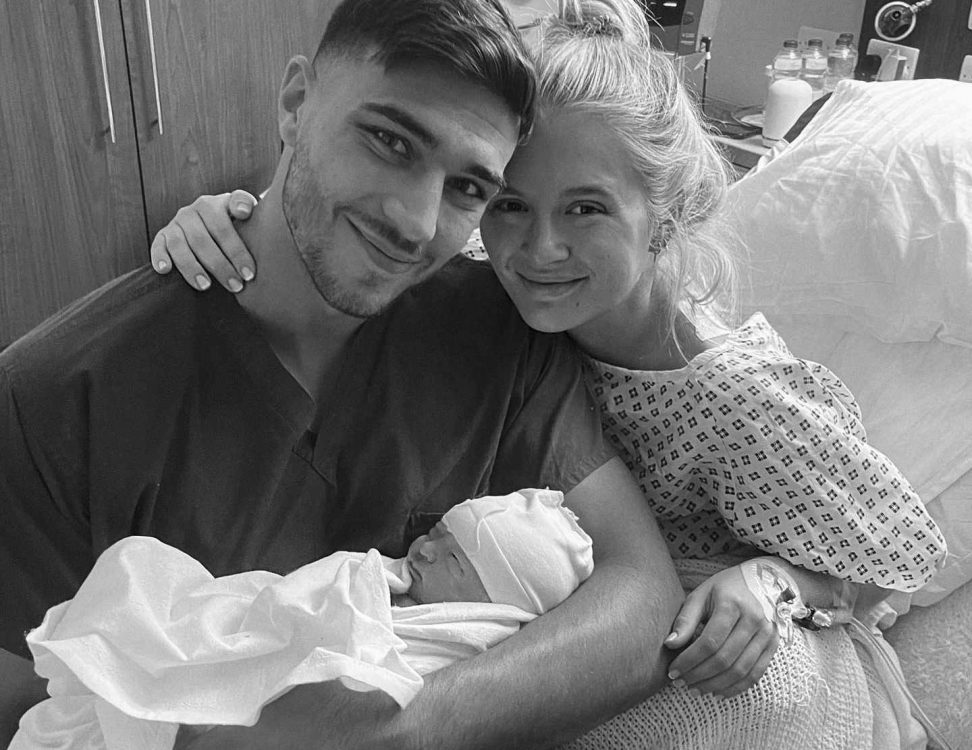 Tommy Fury writes cutest message to Molly-Mae after daughter Bambi is born