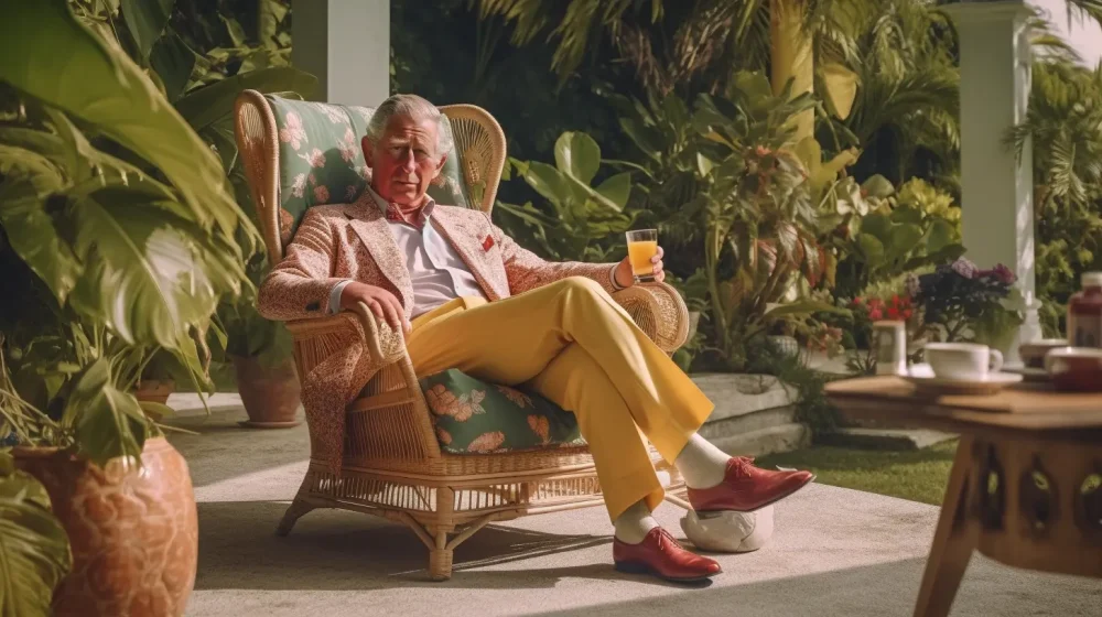 Royal Coronation AI-generated image