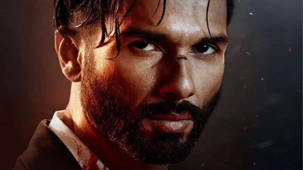 Shahid Kapoor in Bloody Daddy