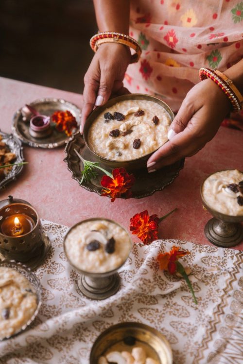 Indian food influencer