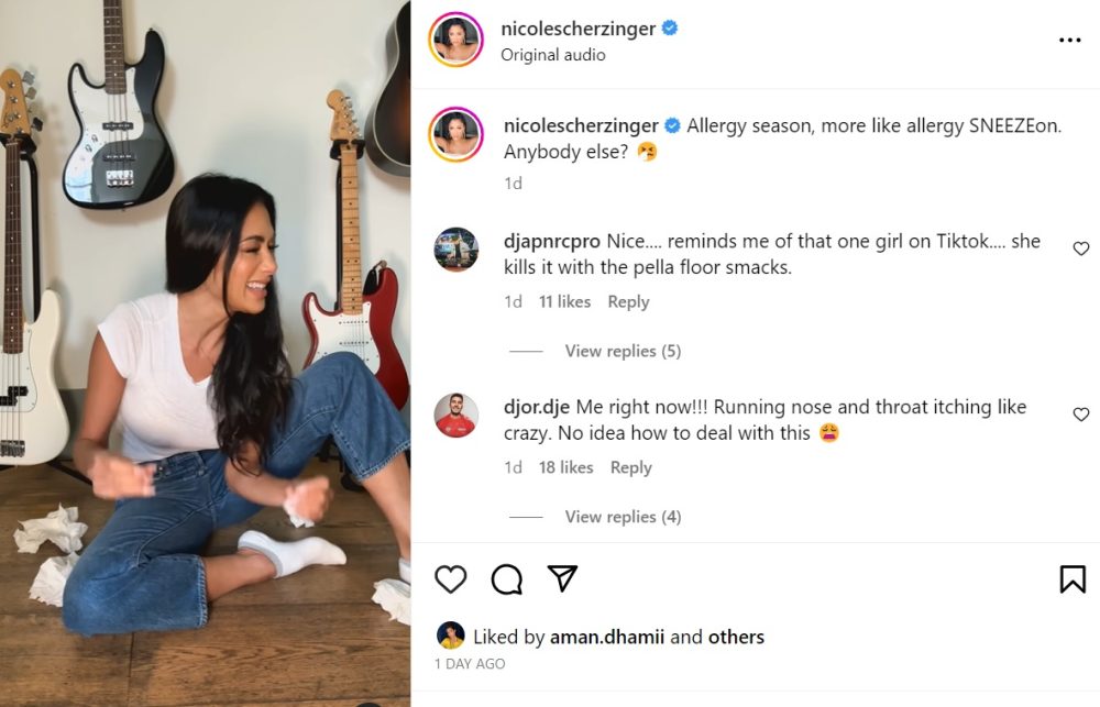 Nicole Scherzinger new song goes viral on Instagram