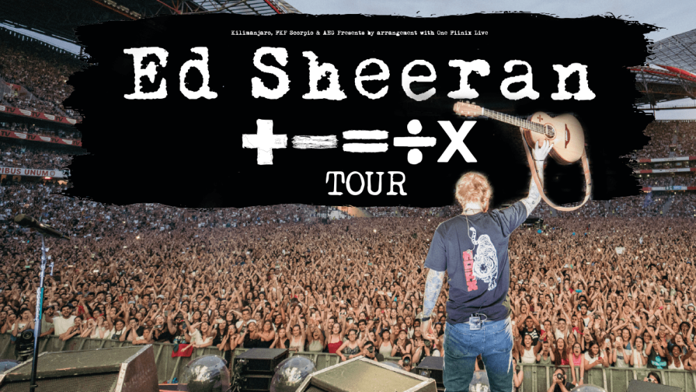 Ed Sheeran announces 'Mathematics' +-=÷x tour