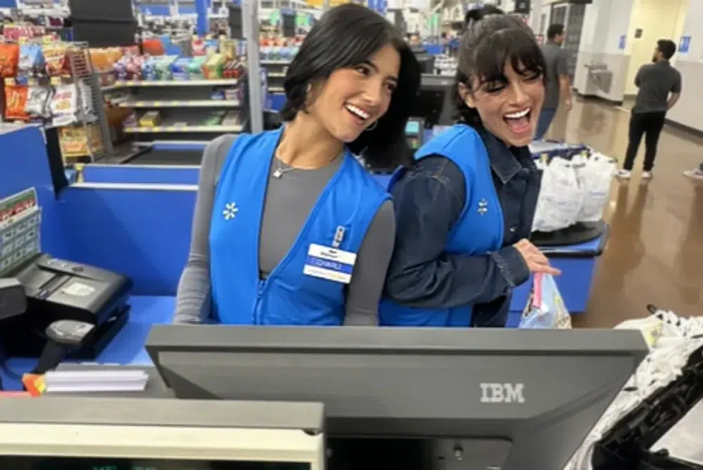 charli d'amelio under attack for cosplaying as walmart cashier