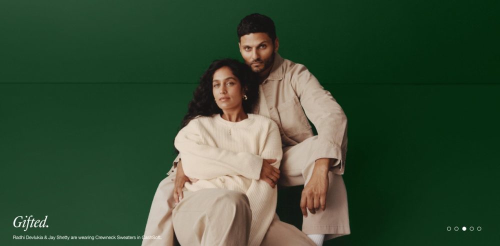 Jay Shetty & wife Radhi reveal Gap holiday campaign