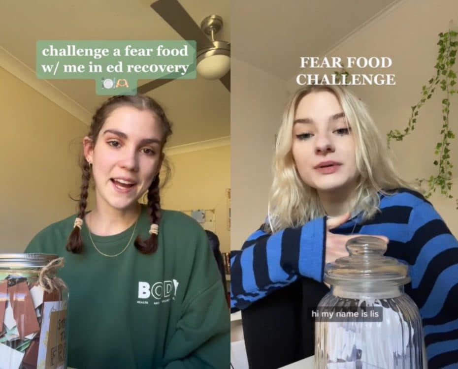 What's the TikTok fear food challenge 2023?