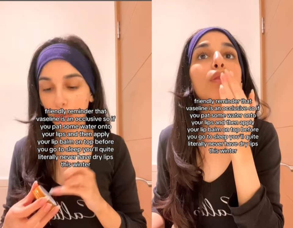 Influencer reveals 2 step hack for winter lip care