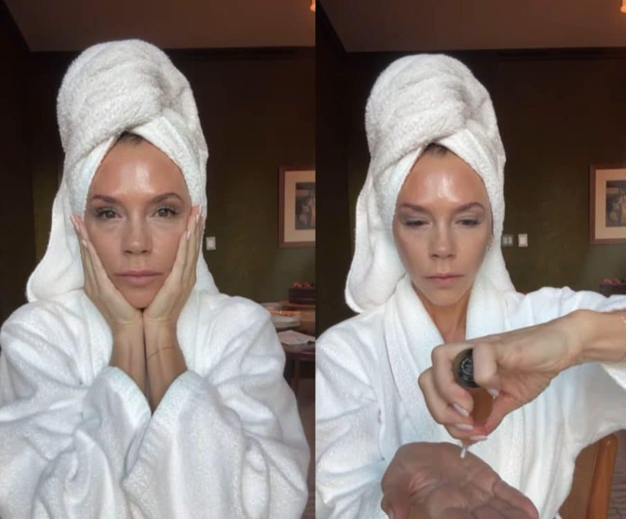 Internet slams Victoria Beckham for "No-makeup look"