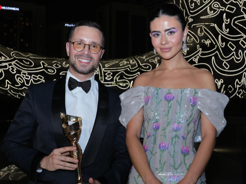 The EMIGALA red carpet bringing together fashion and beauty personalities in Dubai.